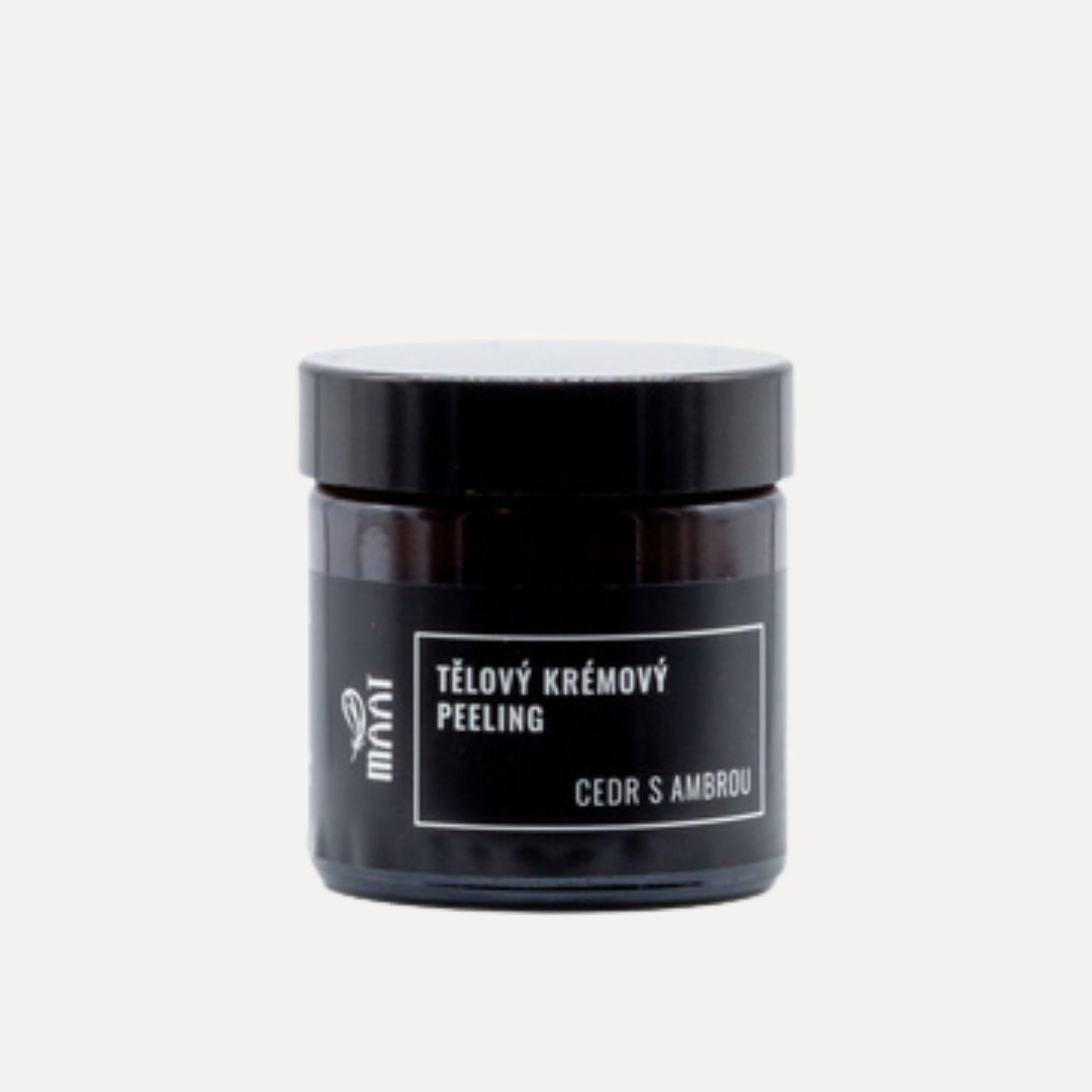 Krémový peeling Cedr s ambrou
