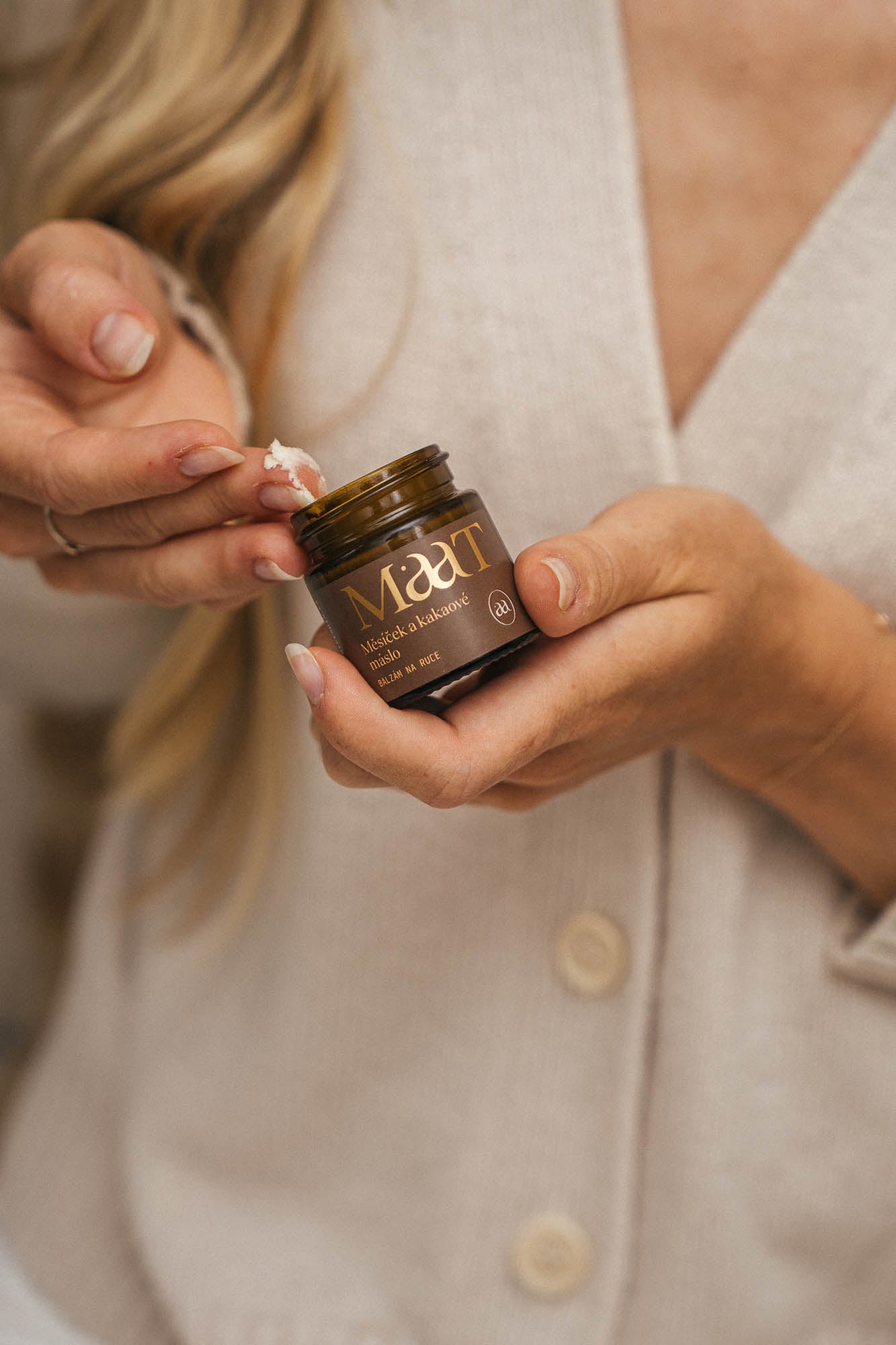 Balzám na ruce Měsíček a kakaové máslo