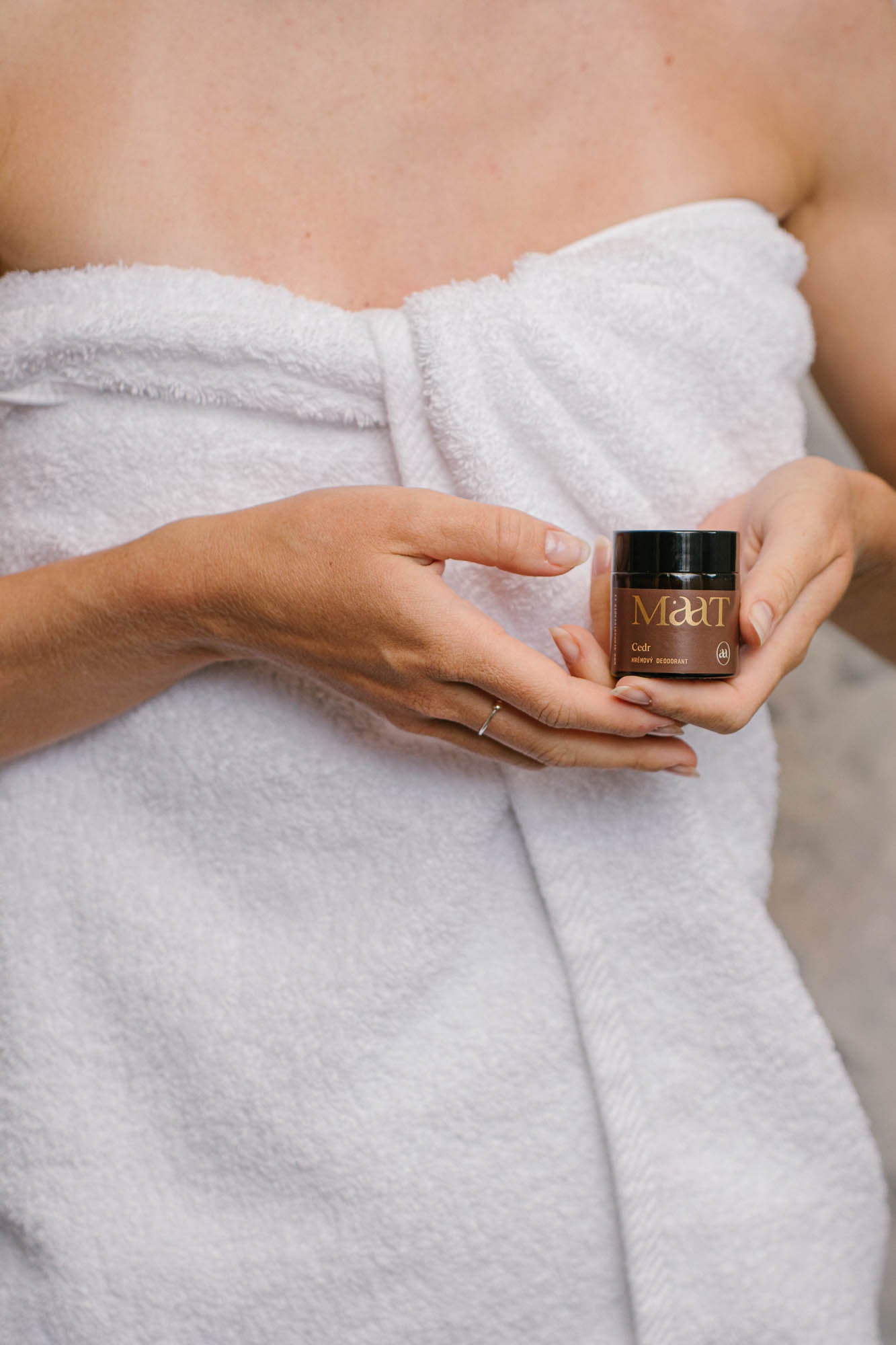 Krémový deodorant Cedr